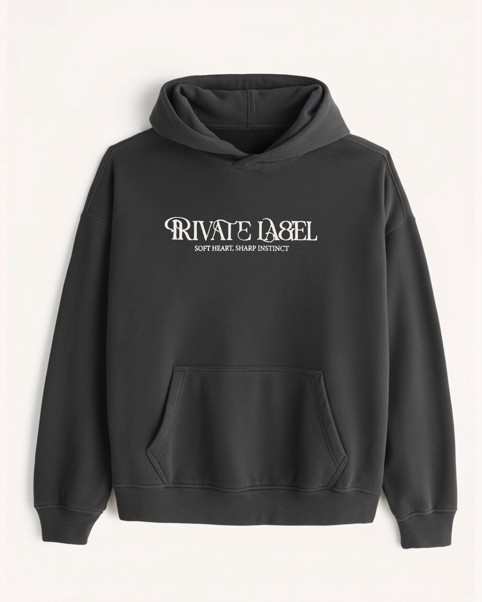 'Private Label' Graphic Hoodie - Floral Edition (Front & Back)