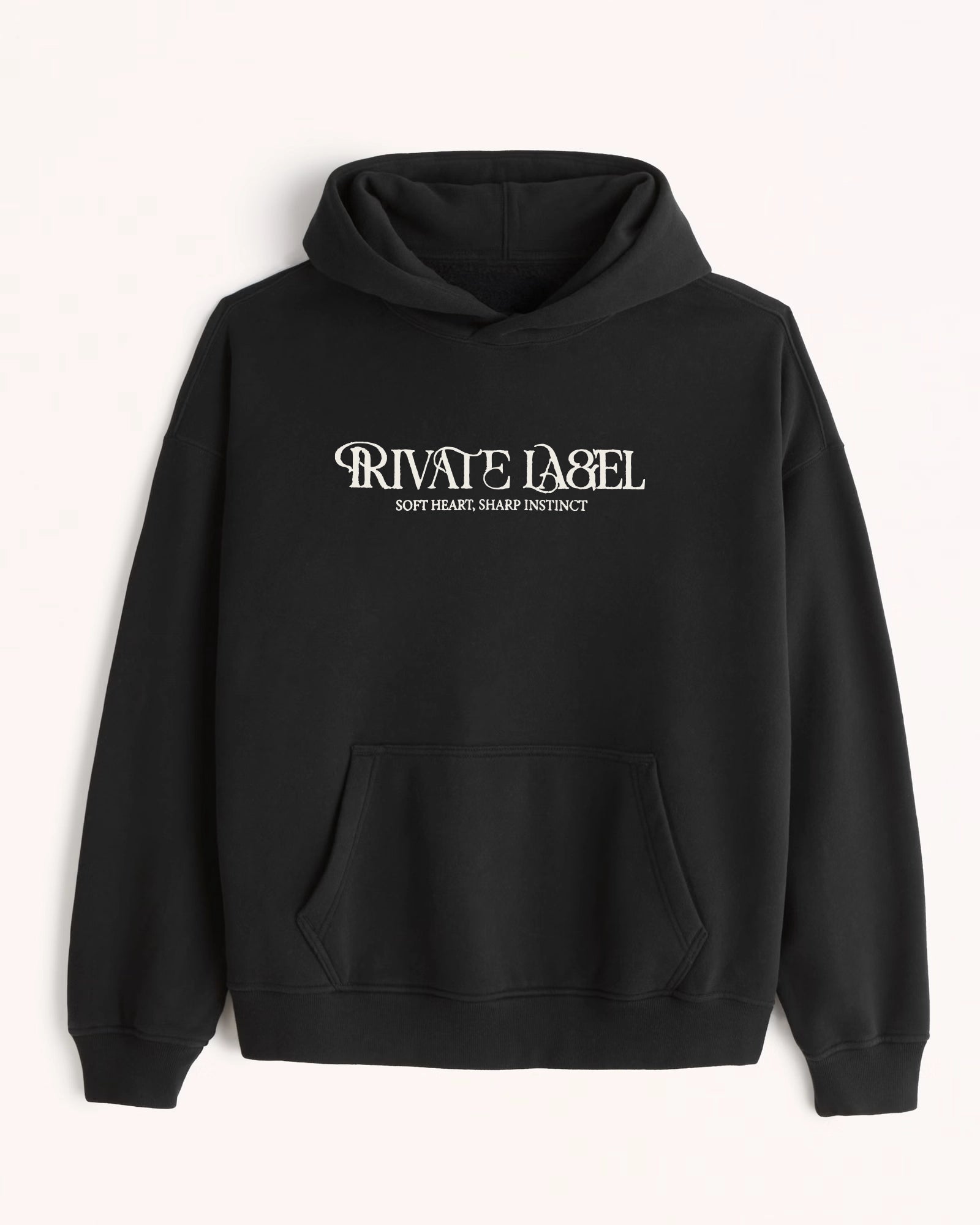 'Private Label' Graphic Hoodie - Floral Edition (Front & Back)