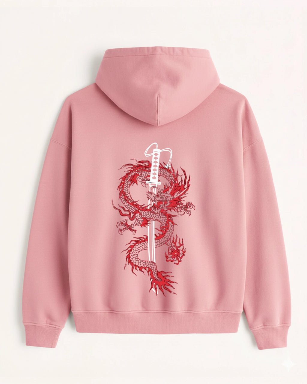 'Don't Feed The Beast' Graphic Hoodie - Grunge Edition (Front & Back)