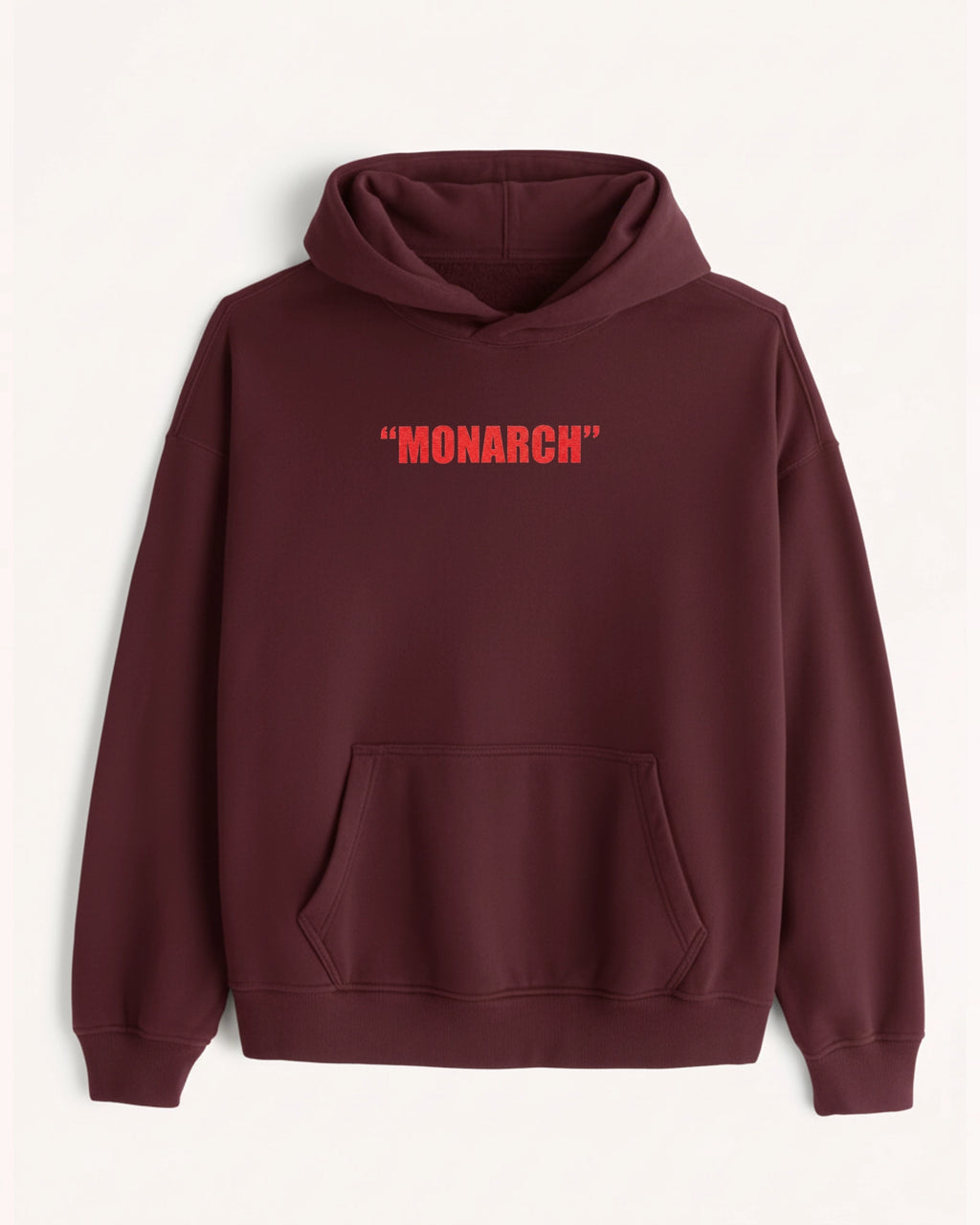'Monarch' Graphic Hoodie - Rug Glitch (Front & Back)