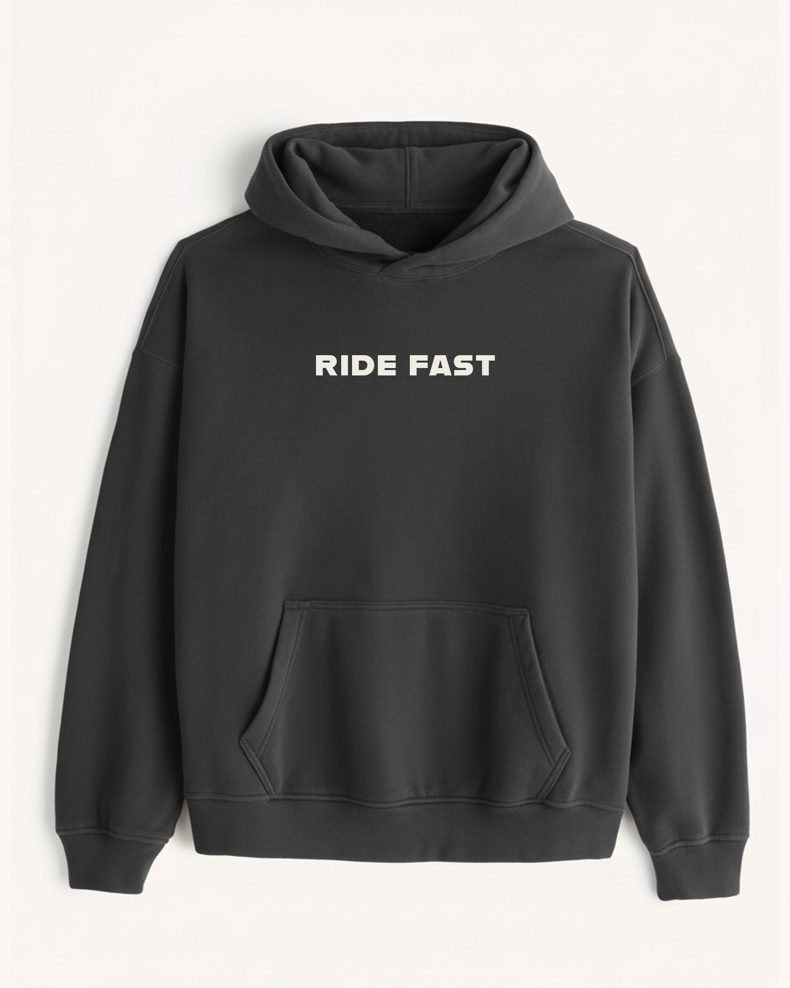 'Ride Fast' Graphic Hoodie - Motorsport (Front & Back)