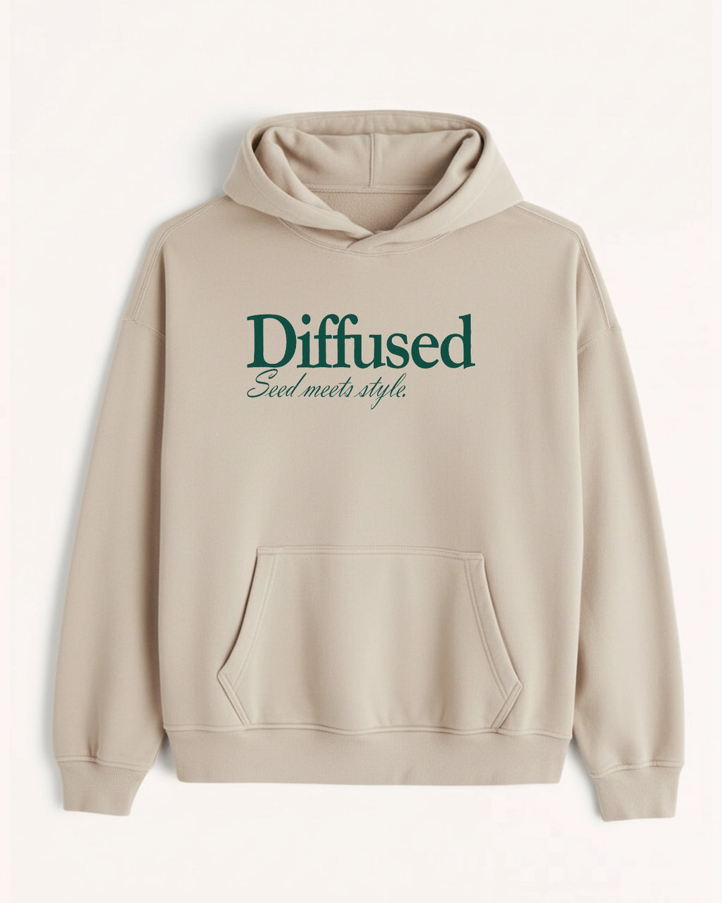 'Diffused' Graphic Hoodie - Euro Car (Front & Back)