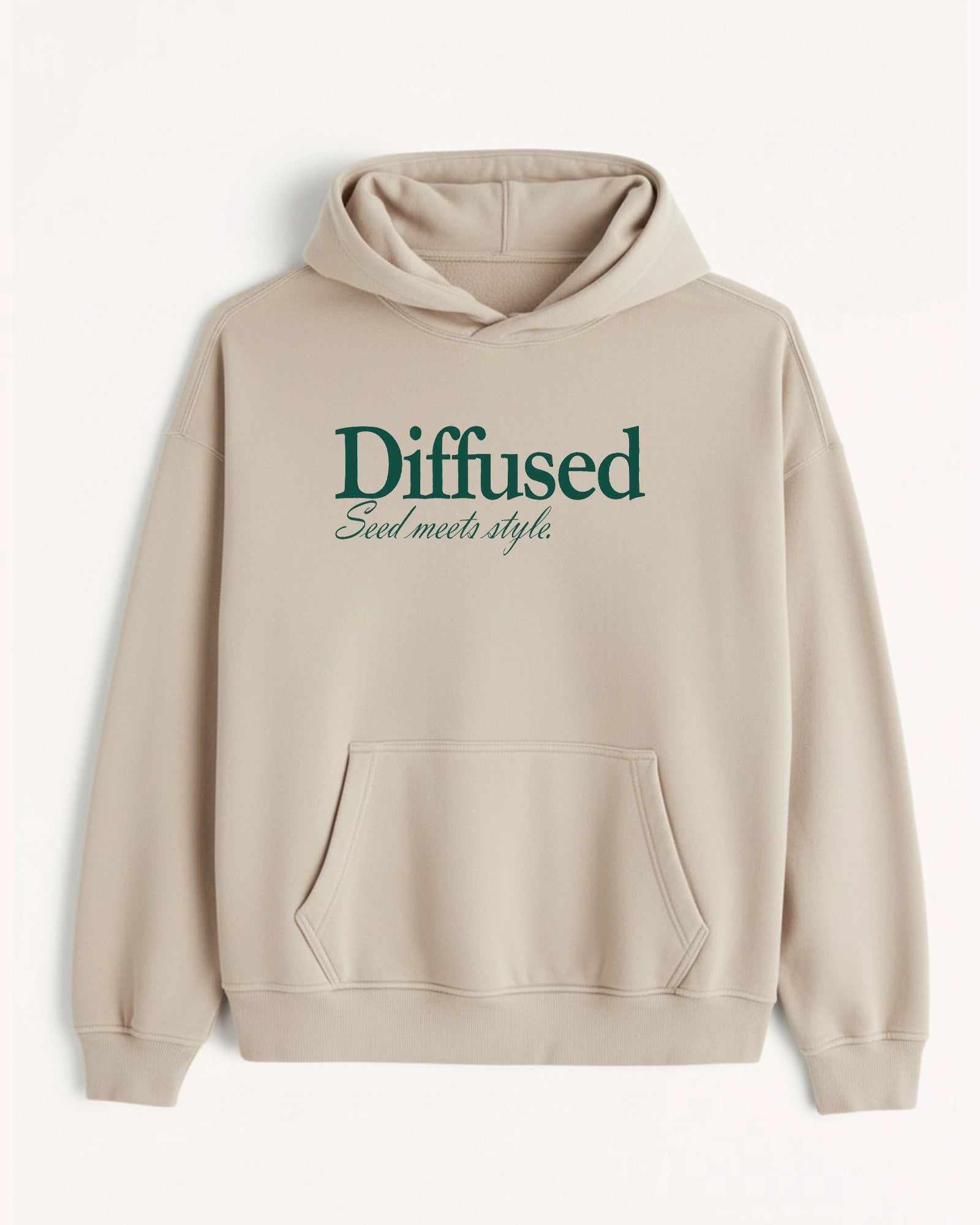 'Diffused' Graphic Hoodie - Euro Car (Front & Back)