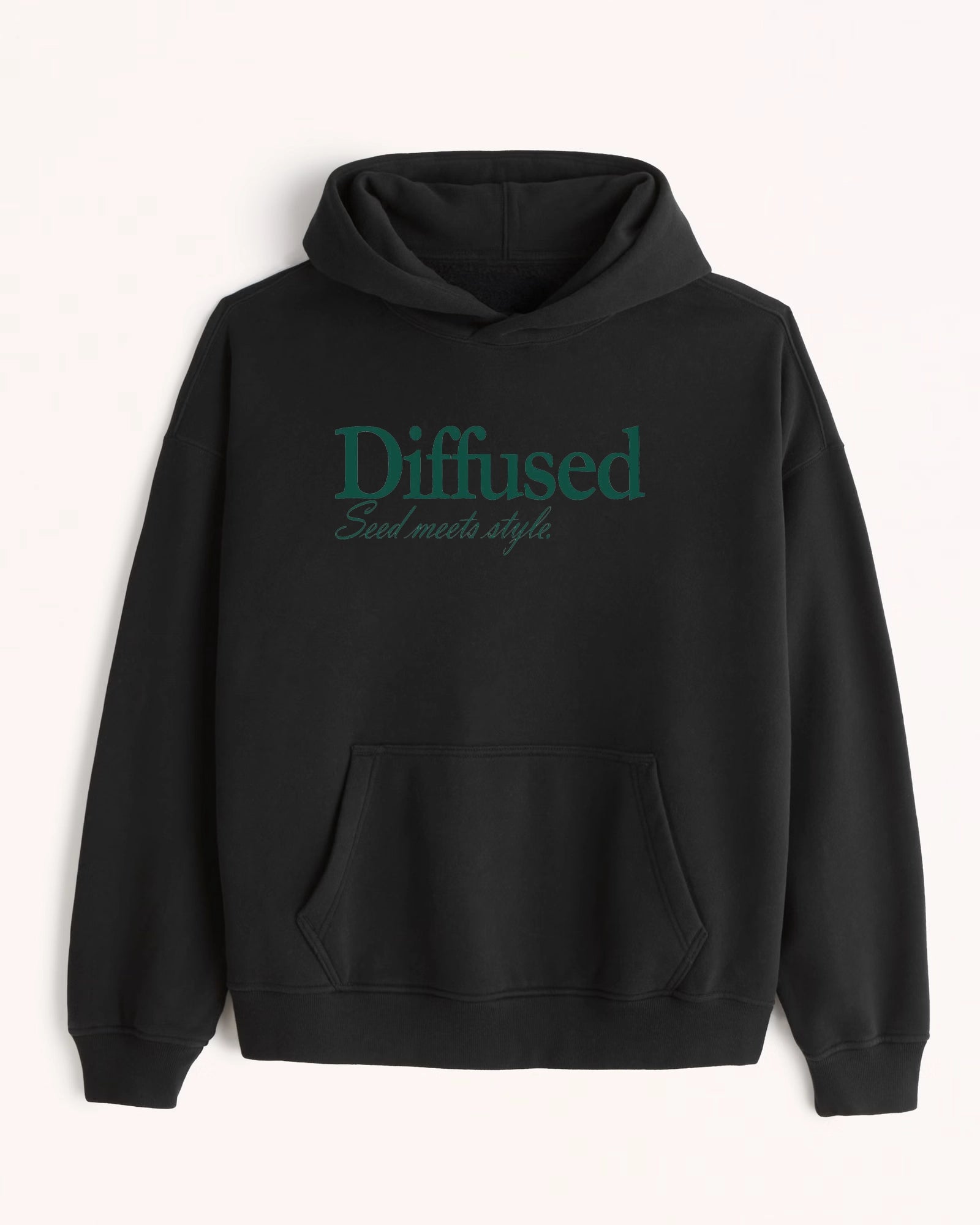 'Diffused' Graphic Hoodie - Euro Car (Front & Back)