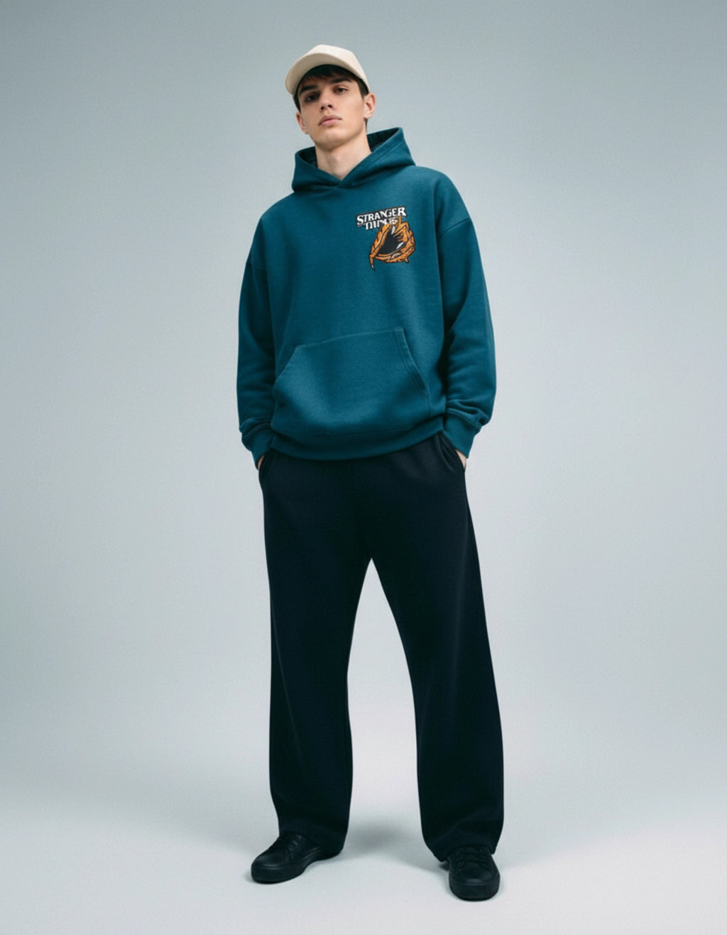 Hellfire Graphic Hoodie - Stranger Things Edition