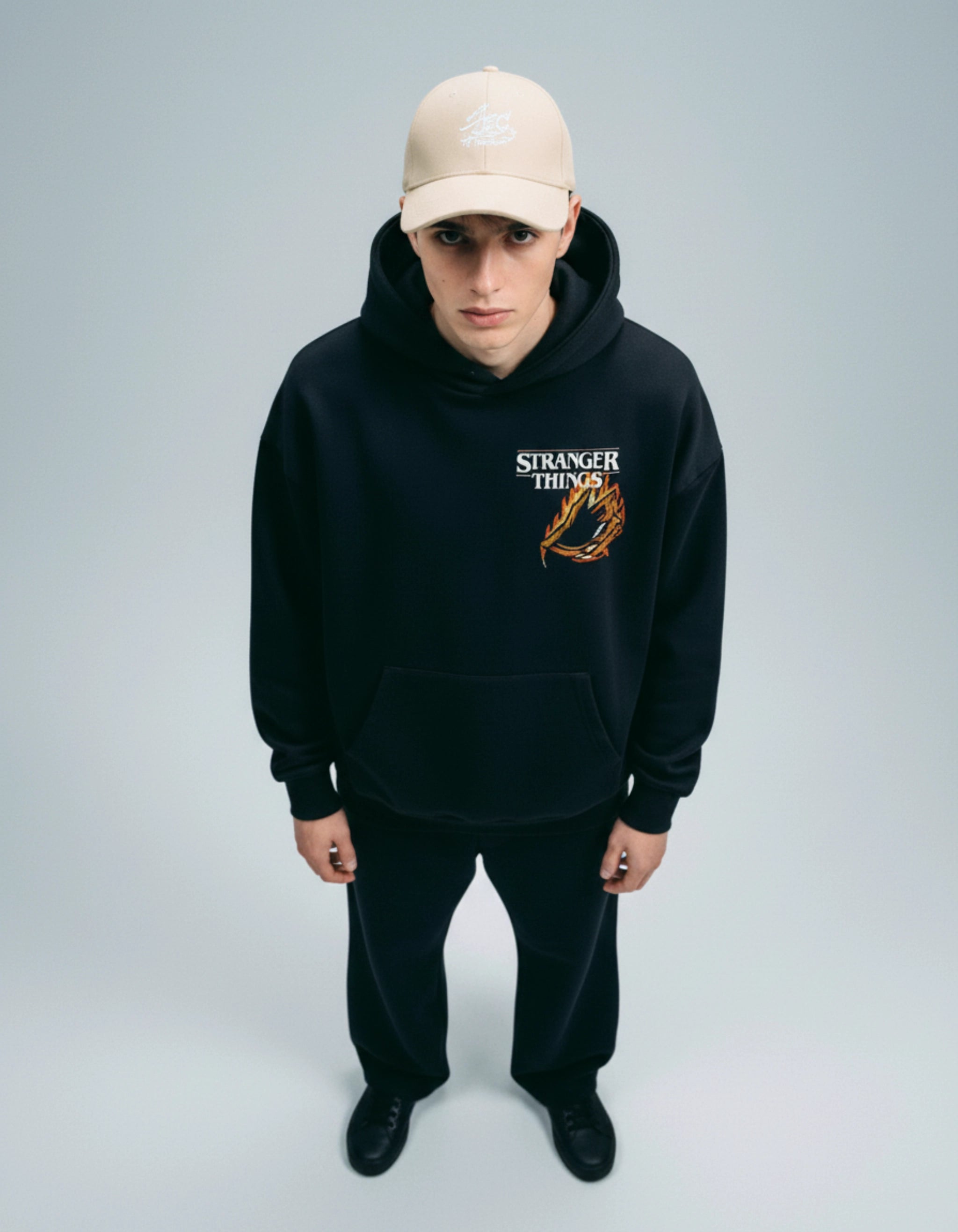 Hellfire Graphic Hoodie - Stranger Things Edition